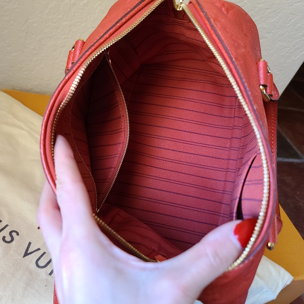 🌟 Louis vuitton speedy bandouliere empreinte 25 - Picture 2 of 10